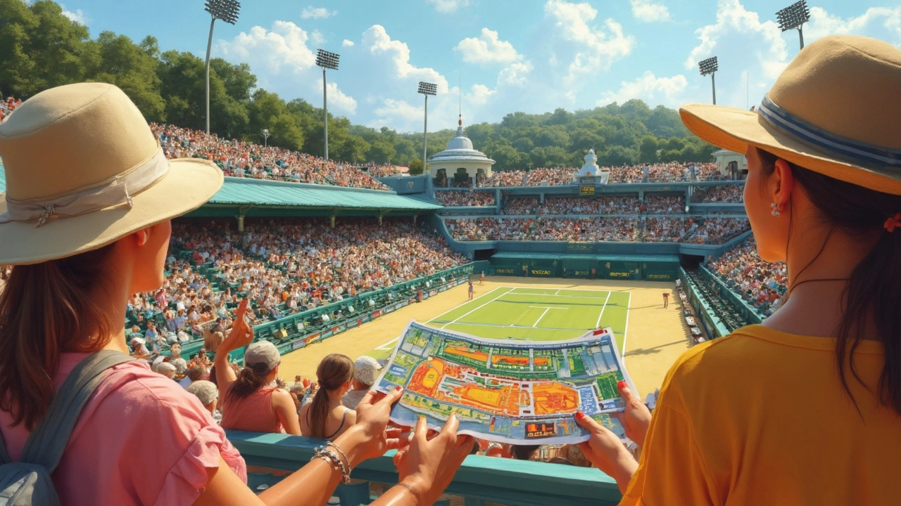Dove sedersi a una partita di tennis: la guida essenziale
