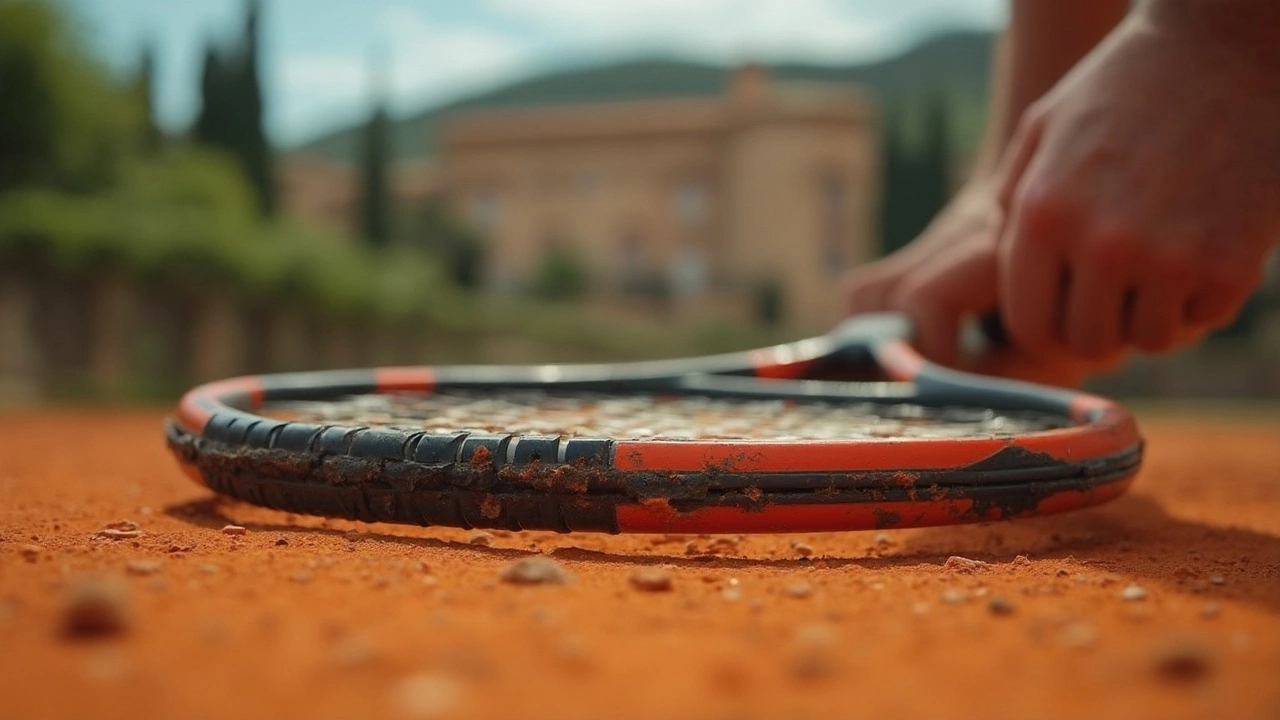 Grip Protettivo: Cosa Serve la Striscia di Plastica sulla Racchetta da Tennis