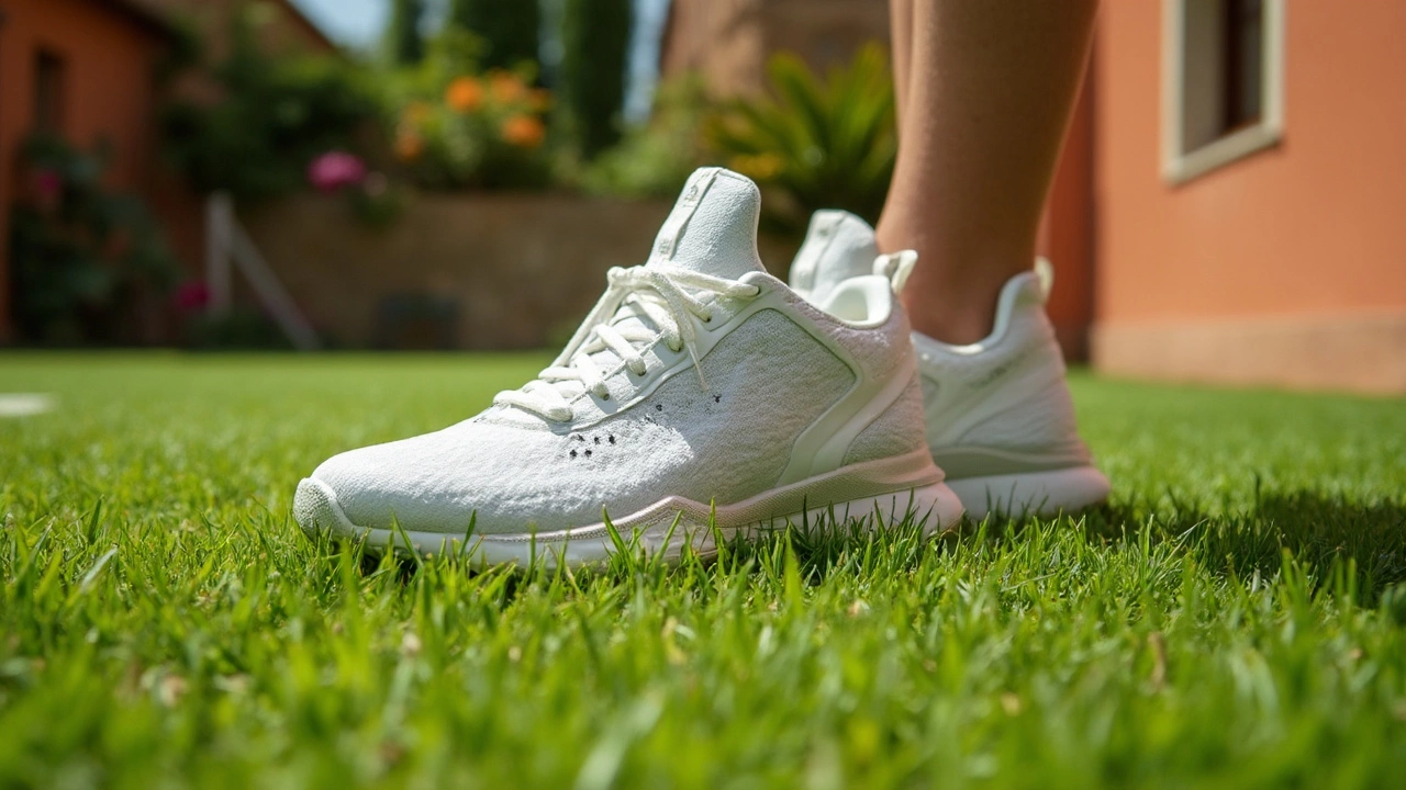 Tennis shoes per campi in erba: cosa cambia davvero?